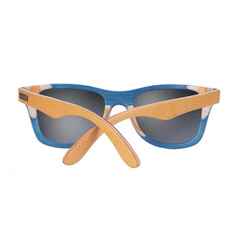 2020 BOBO PAUKŠČIŲ Mediniai Vyrai, Akiniai nuo saulės, Rankų darbo Poliarizuota Veidrodis UV 400 Moterų medienos Akiniai akiniai Custromized Dropshipping