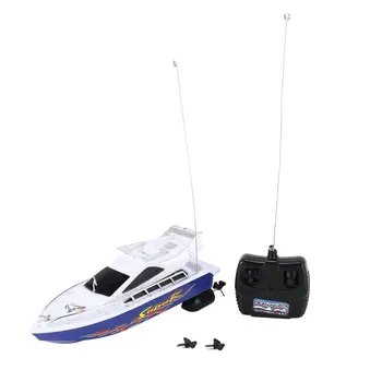C101A Mini Nuotolinio Valdymo Radijo bangomis RC Didelio Greičio Lenktynių Greičio Valtis Laivo Vaikams, Vaikams, Dovanų Pateikti Žaislas Imitavimo Modelį