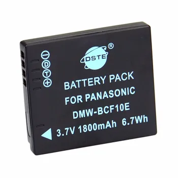 DSTE 2VNT NT-BCF10E Įkraunamą Bateriją Panasonic DMC-FX500 DMC-FX550 DMC-FX580 DMC-FX48 DMC-FX40 DMC-FS6 DMC-FS12 Fotoaparatas