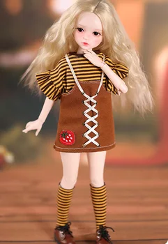 Naujas BJD doll 1 / 6 lėlės, pilnas komplektas sijonas kostiumas dervos lėlės SD lėlės gimtadienio dovana