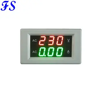 AC 130-500V 0-500A su CT LED Digital Voltmeter Ammeter AC 60-300V Įtampa Srovės Matuoklis Voltammeter Volt Amp Testeris Detektorius