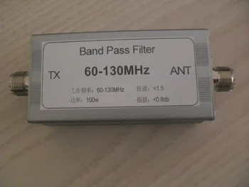 60-130MHz bandpass filtras stabdžių trukdymo band pass filtras high pass, low pass jutiklio modulis
