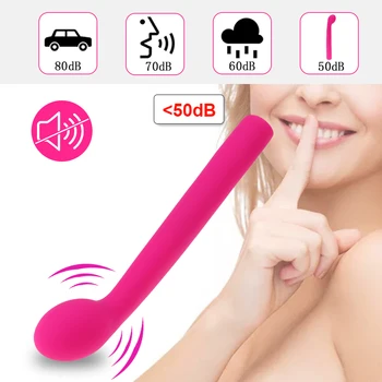 G Spot Galingas Vibratorius Su 10 Vibracijos Vandeniui Makšties Massager Klitorio Spenelių Sekso Žaislas Moterų Masturbacija Pora Flirtuoti Žaislas