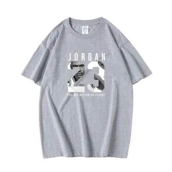 Vasaros nauji marškinėliai Jordan 23 spausdinimas 2020 laisvalaikio vyriški marškinėliai aukštos kokybės Jordan 23 hip-hop trumpomis rankovėmis T-shirt vyrai
