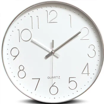 12 Colių Laikrodis Sieninis Laikrodis Namų Puošybai Kvarcinis Laikrodis Šiuolaikinės Paprastas Plastiko Kambarį Skaitmeninis Vyrų Laikrodžiai