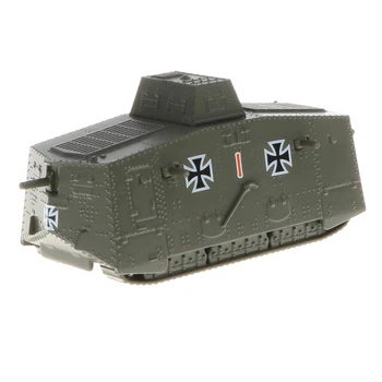 1:100 Britanijoje UK MK. IV Vyrų Bakas Modelis ir vokietijos A7V Tankas Panzer - pirmojo pasaulinio karo Armijos Transporto priemonės Modelio Žaislas Kareivis Dovanos