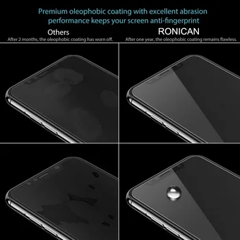 10vnt Grūdintas Stiklas iPhone 1112 Pro X XS MAX XR Screen Protector Apsauginė Plėvelė iPhone 6 6S 7 8Plus 5 5S SE 12 mini