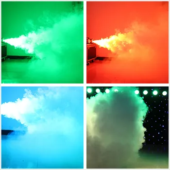 Greitas pristatymas diskoteka spalvinga dūmų mašina mini LED nuotolinio fogger išmetiklis dj Kalėdų vakarėlį scenos šviesos rūko mašina