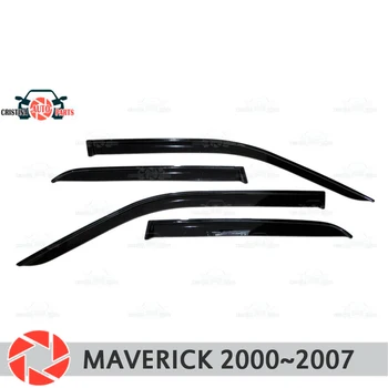 Lango deflektorius, skirtas Ford Maverick 2000~2007 lietaus reflektoriai purvo apsauga automobilio stiliaus dekoro priedai liejimo