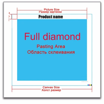 Diamond Siuvinėjimo kvadratiniu/apvalus gręžimo Dekoracijos Nuotraukos Mozaikos kryželiu 5d 