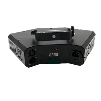 DMX 512 Ventiliatorius-formos šešių akių skenavimo RGB Lazerių Šviesos DJ Disco Club Etape Renginio Šou Šalis Poveikis lemputė su Garso Kontrolė