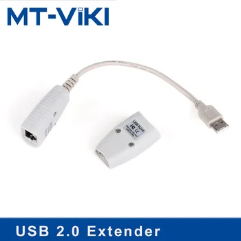 MT-VIKI USB 2.0 Extender 150FT 150 pėdų 50m USB į RJ45 LAN Kabelio Pratęsimas Adapteris MT-150FT