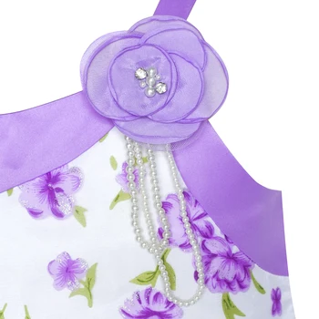 Gėlių Mergaitės Suknelė Violetinė Gėlių Bakas Vestuves Inscenizacija 2020 Metų Vasaros Princesė Suknelės Mergina Drabužius Sundress Vestidos Karnavalas