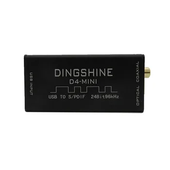 D4-MINI USB garso plokštę Paramos DTS/AC3 / SPDIF skaitmeninis pluošto bendraašius dekodavimo 5.1 kanalo namų kino T0560
