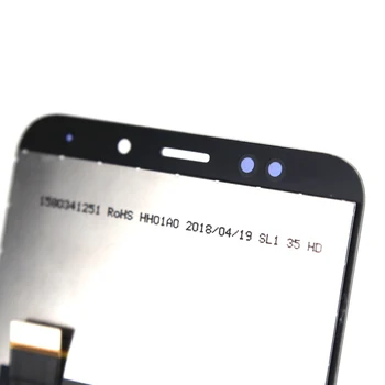 1pc 5.99 colių LCD Ekrano Redmi 5 plius Redmi 5 Pastaba LCD Ekranas aukštos Kokybės kopija skaitmeninis keitiklis Telefonas Pakeitimo Asamblėja