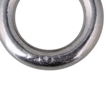 304 Nerūdijančio Plieno, Japonų Stiliaus Sriegiu Žiedo Formos Akimis Riešutai su M6 Varžtai Paketas 5
