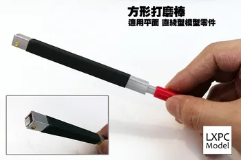 Modelis šlifavimo įrankis Stick nemokamai švitriniu popieriumi Metalo šlifavimo Lazdele