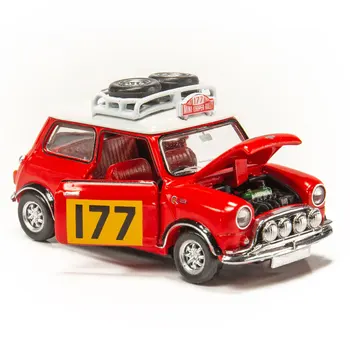 1/50 Lydinio Honkongo MAŽA Mini automobilių ir Off-road lenktynių Mini Žlugdo Baudos Retro Automobilių diecast žaislų kolekcijos Modeliu Namų Puošybai