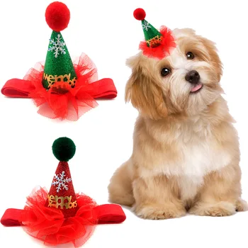 Snailhouse Kalėdų Šuo, Katė Lankelis Skrybėlę Naminių Gyvūnų Prekių Kalėdinis Vakarėlis Kostiumai, Galvos Apdangalai, Kepurės Mažylis Kačiukas Viliojimo Priedai