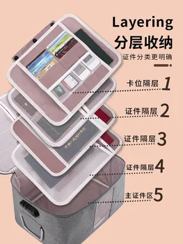 Didelių Saugojimo Krepšys Kosmetika Organizatorius Namo Organizacijos Nešiojamų Zip-Lock Reclosable Slankiklį Zip Bags Vandeniui Bagažo OO50SN