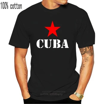 Kuba T-Shirt - Logotipas, Revoliucija, Castro - Visus Dydžius Ir Spalvas, Sporto Salės, Fitneso Tee Marškinėliai