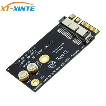 XT-XINTE BCM94360CS2 BCM943224PCIEBT2 12+6 Pin Bluetooth Wifi Bevielio ryšio Kortelės Modulis, skirtas NGFF M. 2 Key / E Adapteris, skirtas 