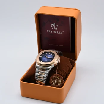 PETRAS LEE Top Brand Prabanga Rose Gold Pilnas Nerūdijančio plieno Automatinis Mechaninis laikrodis Vyrų Laikrodžiai Unisex Sporto Klasikiniai Vyrai