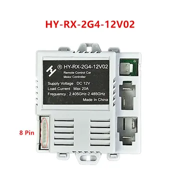 HY-RX-2G4-12V02 Imtuvas Circuit Board 12V Vaikų Elektrinių Automobilių Žaislas Reguliatorius Nuotolinio Valdymo