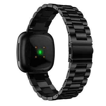 Nerūdijančio Plieno Apyrankė Watchband Su Įrankiu Suderinama Fitbit Versa 3/Fitbit Prasme Smart Žiūrėti Dirželio Pakeitimo Apyrankė