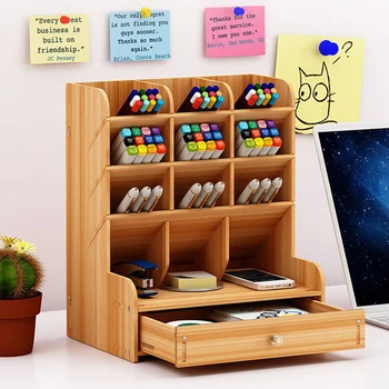 Pen Kūrybos Mielas mokymosi daugiafunkcinis laikymo dėžutė su Stalčiumi office 