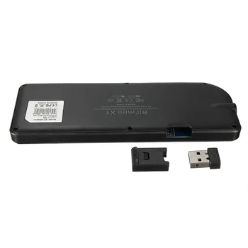 Mini Belaidės Oro Skristi Pelės Nešiojamą Touchpad Touchpad Pele Wireless Keyboard PC 
