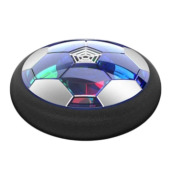 LED Užveskite Futbolo Kamuolys USB Įkrovimo Elektros Oro Pagalvės Patalpų Šviesos Laisvalaikio Vaikų Žaislas, Tinka 3-12 Metų amžiaus