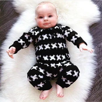 2020 m. Rudenį Kūdikių drabužiai kūdikiams medvilnės ilgomis rankovėmis mados XX Jumpsuit naujagimis kūdikis kūdikis, berniukas, mergaitė, drabužiai