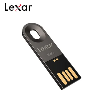 Lexar JumpDrive M25 16GB 32GB 64GB Metalo Flash Drive USB 2.0 Memory Stick Mini 