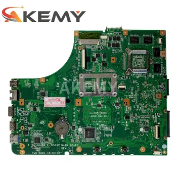 Akmey Naujas K53SM mainboard ASUS K53SC X53S K53SV K53SJ P53SJ K53S nešiojamas plokštė W/ GT630M/2GB GPU