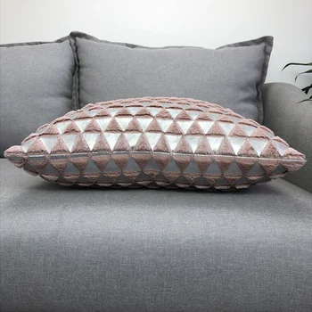 Vientisų spalvų pliušinis iškilumo pagalvėlė padengti užvalkalas sofa klasikinio mesti pagalvės dangtelis atgal pagalvėlės, namų dekoro