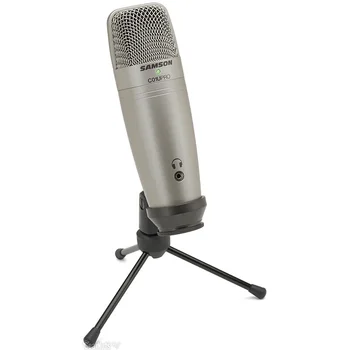 Originalus SAMSONAS C01U Pro ( Samsonas SR850 ausinių) USB kondensatoriaus mikrofonas įrašymo studijoje muzika,garso foley,video