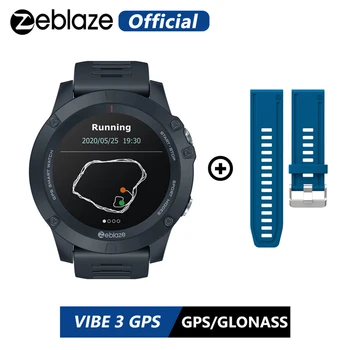 KARŠTO 2020 Zeblaze Multi Sporto Sekimo VIBE 3 GPS Smart Watch Širdies ritmo Ilgas Baterijos veikimo laikas GPS Sporto Žiūrėti Android/IOS