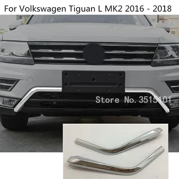Automobilių Padengti Apdaila Galvos Priekyje Apačioje Lenktynių Tinklelis, Grotelės, Grotelės, Juostelės Volkswagen VW Tiguan L TiguanL MK2 2016 2017 2018 2019 2020