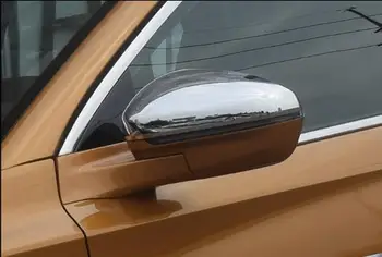 Aukštos kokybės ABS chrome 2vnt automobilio durų veidrodis apdaila dangtis,galinio vaizdo apsaugos dangtelis Citroen DS7