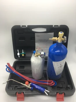 2L maži nešiojamieji suvirinimo degikliu oro kondicionierius, šaldytuvas vario vamzdžių suvirinimo degiklį šaldymo remonto įrankių pjovimo deguonies
