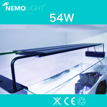 54W 110-240V Nemolight pažangi programa kontrolės LED Nemo akvariumo vandens žolės koralų jūros šviesos 90-120CM žuvų bakas