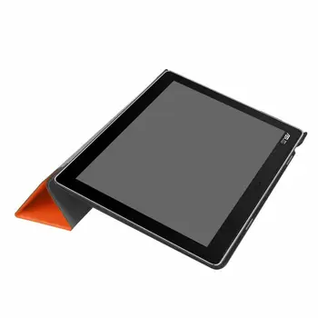 Ultra Slim Prabanga Folio Stand Odinis dėklas Smart Cover +Filmas +Stylus už Asus ZenPad 10 Z300M Z300CL Z300C P00C P023 P021 10.1