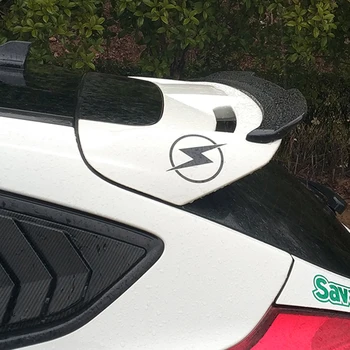 Tinka focus ST MK3 Hečbekas 4D mažas spoileris, ABS Tekstūros anglies pluošto auto išorinių Priedų, 2012 m. m. 2016 m. 2017 m. 2018 m.