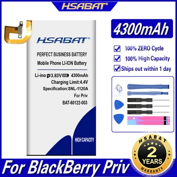 HSABAT 4300mAh GPGB-60122-003 Baterija BlackBerry Priv