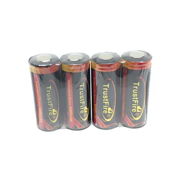 TrustFire 26650 Saugomų 5000mAh), 3,7 V Ličio Spalvinga Baterijos Įkraunamos Baterijos su PCB Už Fotoblykstės Fakelas