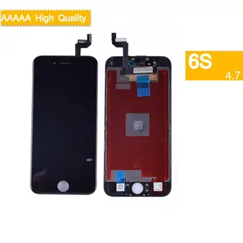 Apple iphone 6S Visiškai LCD Ekranas Jutiklinis Ekranas skaitmeninis keitiklis Skydelis Pantalla monitorius LCD Asamblėjos Visiškai Su 3D Touch