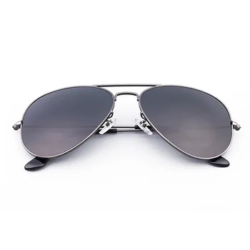Aukščiausios kokybės Stiklo objektyvas klasikiniai Akiniai 3025 pilotas moterys vyrai prabangos prekės ženklo dizainas saulės akiniai vairavimo oculos de sol akiniai