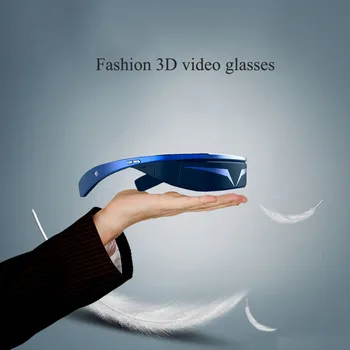 2018 gamyklos CE/ROHS išvardytų Virtualus Plataus Ekrano Vaizdo Akiniai, Akiniai smart Nešiojami 3D vr smart akinius su 