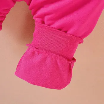 Rudenį kūdikių mergaičių drabužių rinkiniai, komplektai, su gobtuvu palaidinukė + kelnės tracksuit dėl naujagimiui kūdikių merginos kostiumas kostiumas drabužių rinkiniai